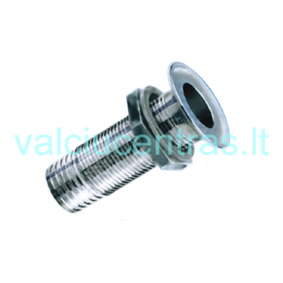 Chromuota drenažo detalė 15mm